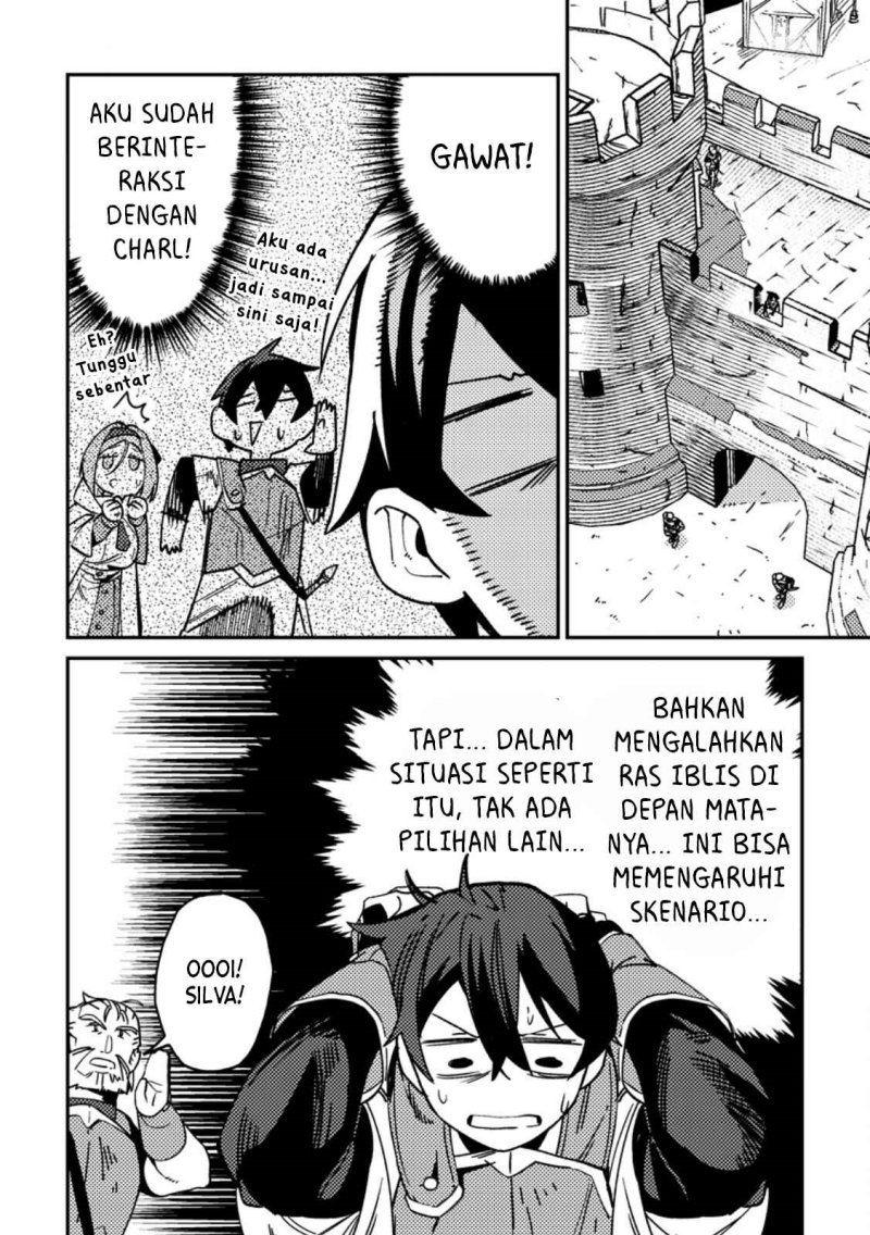 Baca Manga Game Chishiki de Saikyou ni Natta Mob Heishi wa, Shin no Jitsuryoku wo Kakushitai Chapter 2.1 Gambar 2