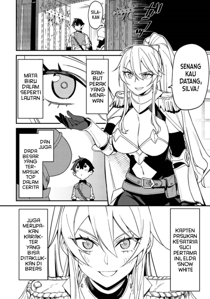Game Chishiki de Saikyou ni Natta Mob Heishi wa, Shin no Jitsuryoku wo Kakushitai Chapter 2.1 Gambar 6