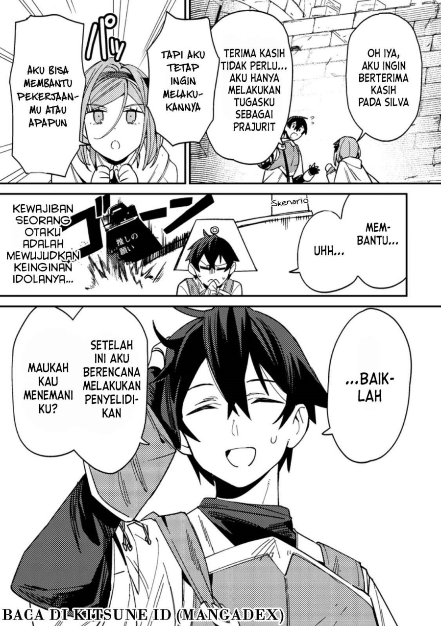 Game Chishiki de Saikyou ni Natta Mob Heishi wa, Shin no Jitsuryoku wo Kakushitai Chapter 2.2 Gambar 10