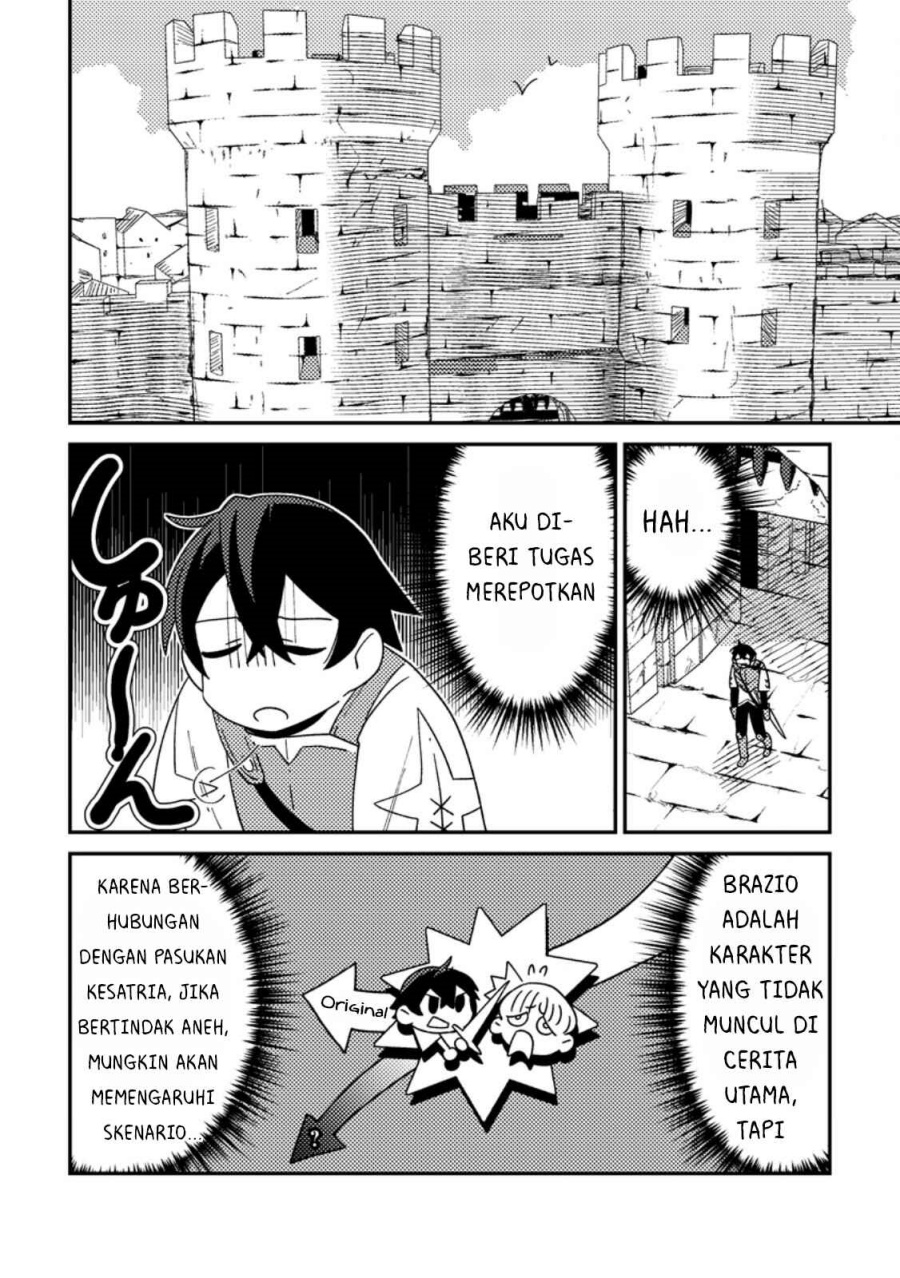 Game Chishiki de Saikyou ni Natta Mob Heishi wa, Shin no Jitsuryoku wo Kakushitai Chapter 2.2 Gambar 5