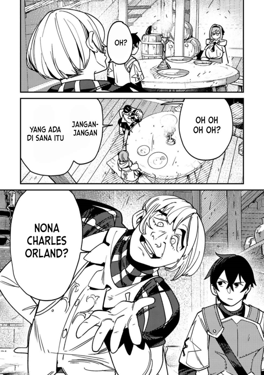 Game Chishiki de Saikyou ni Natta Mob Heishi wa, Shin no Jitsuryoku wo Kakushitai Chapter 2.3 Gambar 10