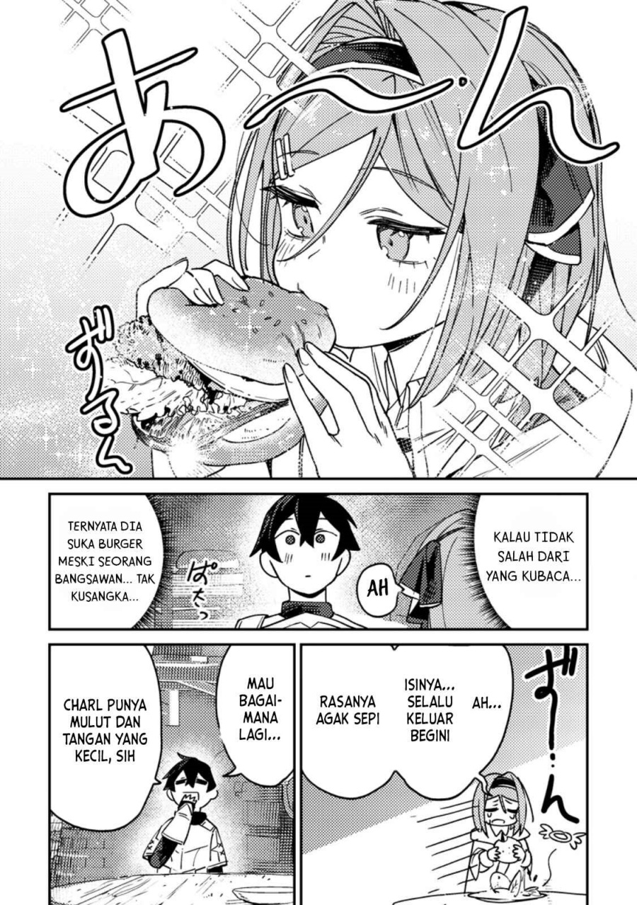 Game Chishiki de Saikyou ni Natta Mob Heishi wa, Shin no Jitsuryoku wo Kakushitai Chapter 2.3 Gambar 5