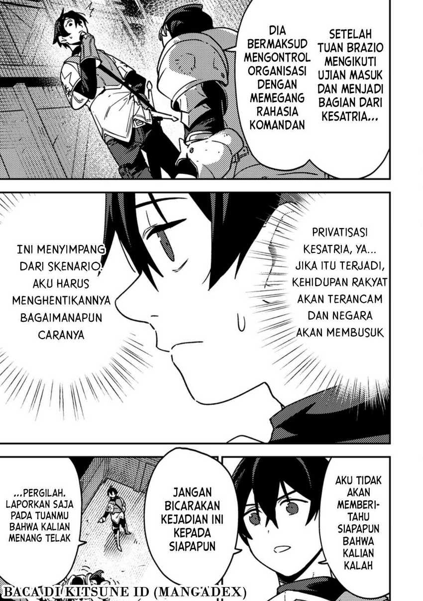 Baca Komik Game Chishiki de Saikyou ni Natta Mob Heishi wa, Shin no Jitsuryoku wo Kakushitai Chapter 3.2 Gambar 1