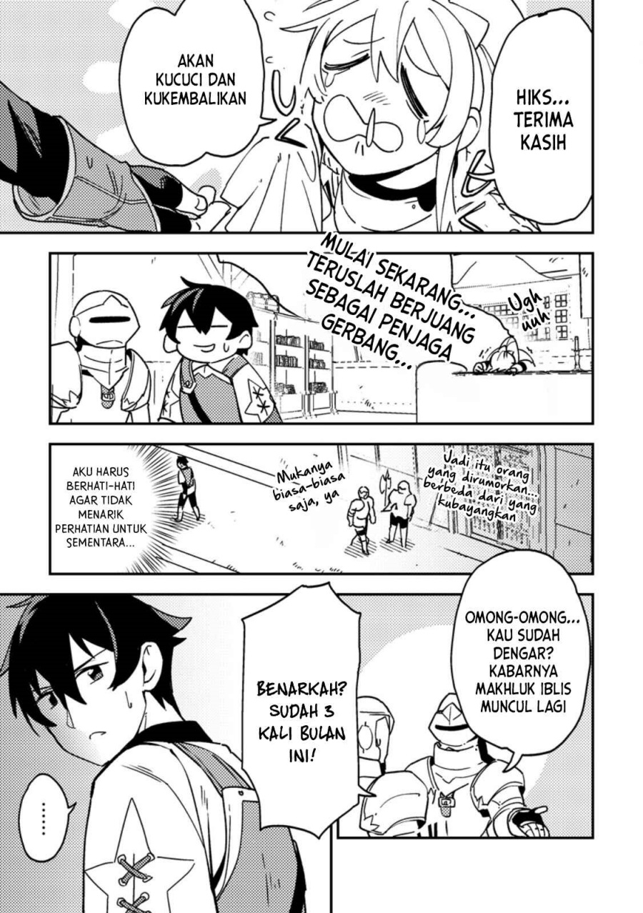 Game Chishiki de Saikyou ni Natta Mob Heishi wa, Shin no Jitsuryoku wo Kakushitai Chapter 4.1 Gambar 5
