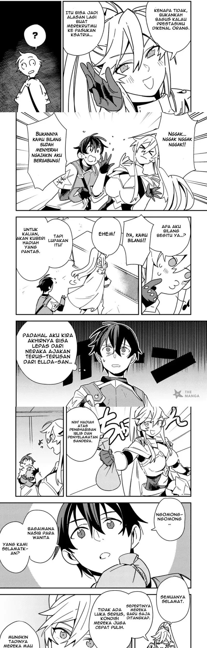 Game Chishiki de Saikyou ni Natta Mob Heishi wa, Shin no Jitsuryoku wo Kakushitai Chapter 7.2 Gambar 5