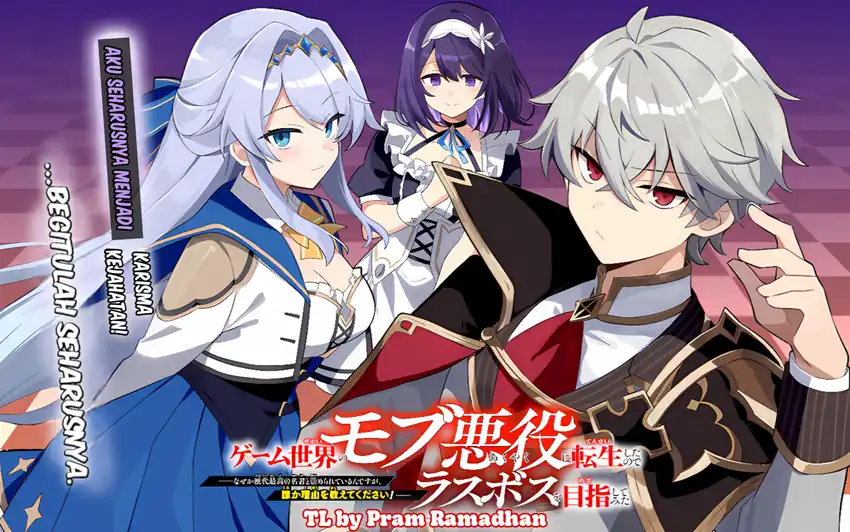 Baca Komik Game Sekai no mobu akuyaku ni tensei shita node Last bos wo mezashite mita Chapter 4.2 Gambar 1