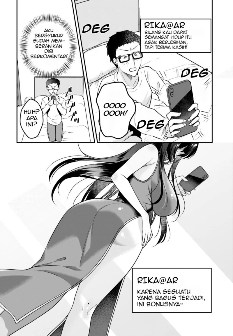 Gari Tsutomu-kun to Uraaka-san – Sanzan Osewa ni Natteiru Ero-kei Uraaka Joshi no Shoutai ga Kurasu no Idol Datta Ken Chapter 1 Gambar 33