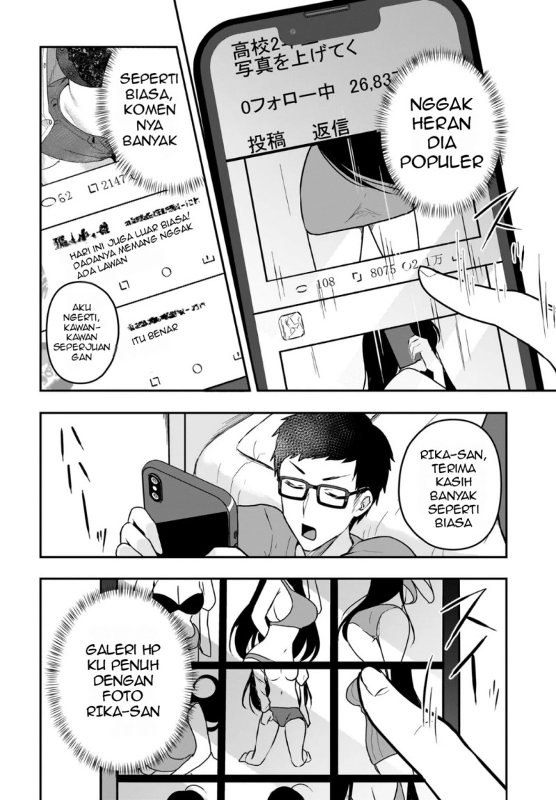 Gari Tsutomu-kun to Uraaka-san – Sanzan Osewa ni Natteiru Ero-kei Uraaka Joshi no Shoutai ga Kurasu no Idol Datta Ken Chapter 1 Gambar 5