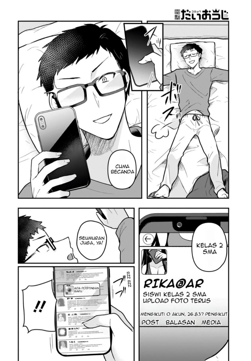 Gari Tsutomu-kun to Uraaka-san – Sanzan Osewa ni Natteiru Ero-kei Uraaka Joshi no Shoutai ga Kurasu no Idol Datta Ken Chapter 1 Gambar 7