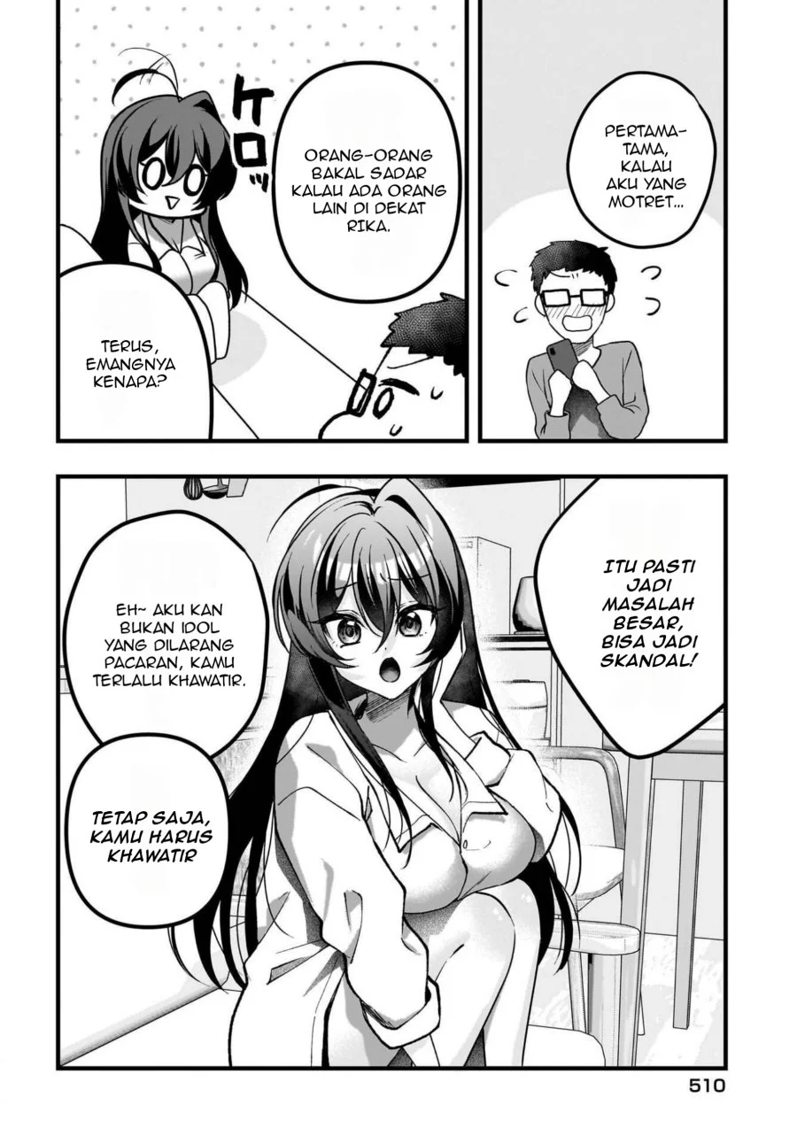 Gari Tsutomu-kun to Uraaka-san – Sanzan Osewa ni Natteiru Ero-kei Uraaka Joshi no Shoutai ga Kurasu no Idol Datta Ken Chapter 10 Gambar 5