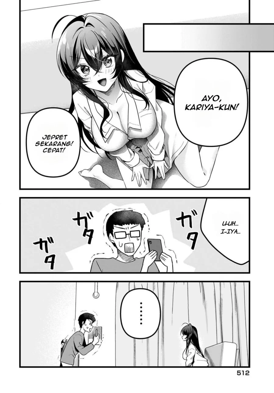 Gari Tsutomu-kun to Uraaka-san – Sanzan Osewa ni Natteiru Ero-kei Uraaka Joshi no Shoutai ga Kurasu no Idol Datta Ken Chapter 10 Gambar 8