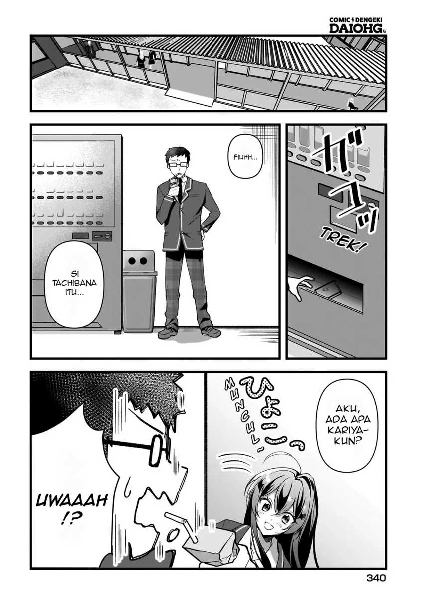 Baca Gari Tsutomu-kun to Uraaka-san – Sanzan Osewa ni Natteiru Ero-kei Uraaka Joshi no Shoutai ga Kurasu no Idol Datta Ken Chapter 3 Gambar 2