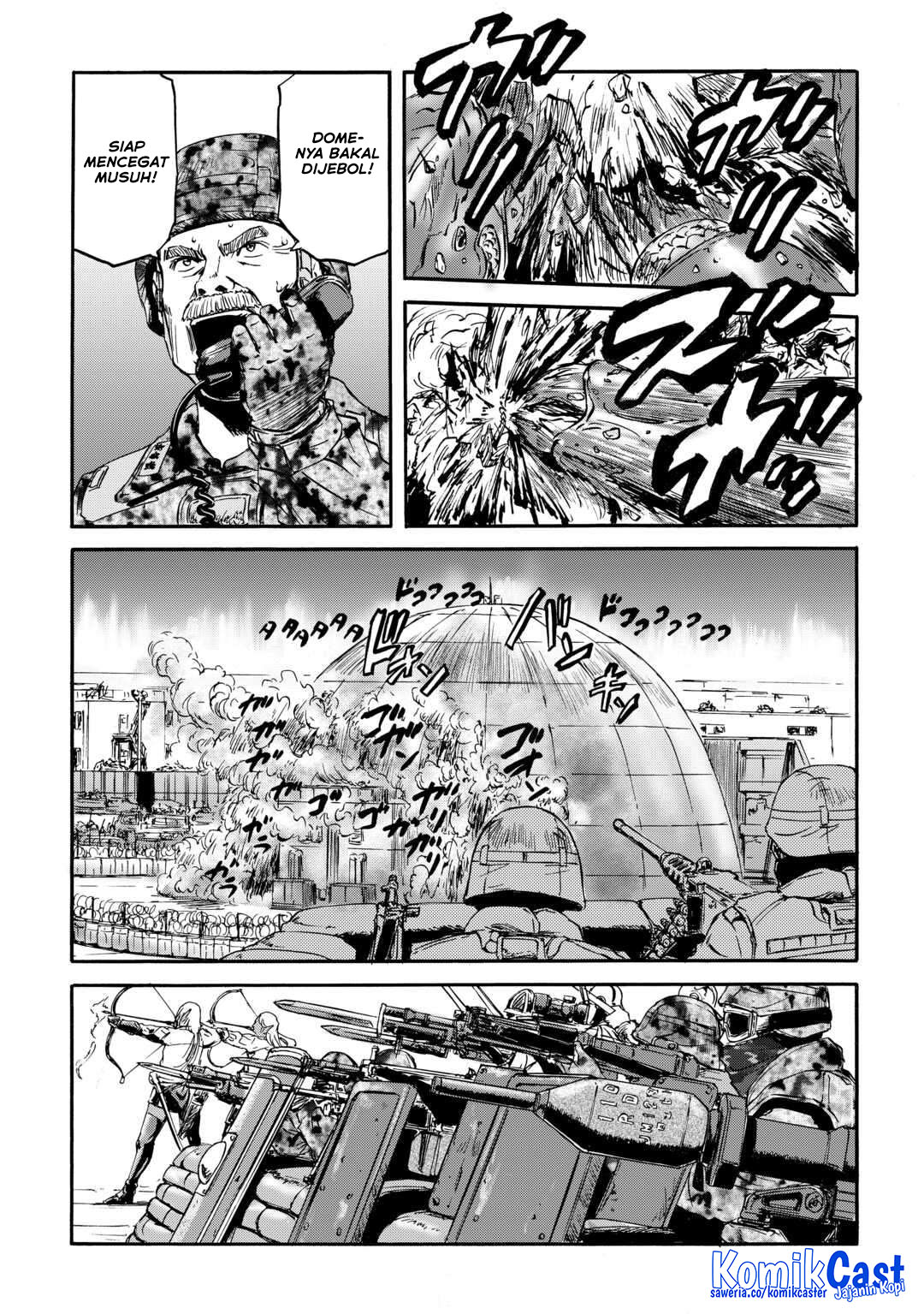 Gate – Jietai Kare no Chi nite Kaku Tatakeri Chapter 143 Gambar 14