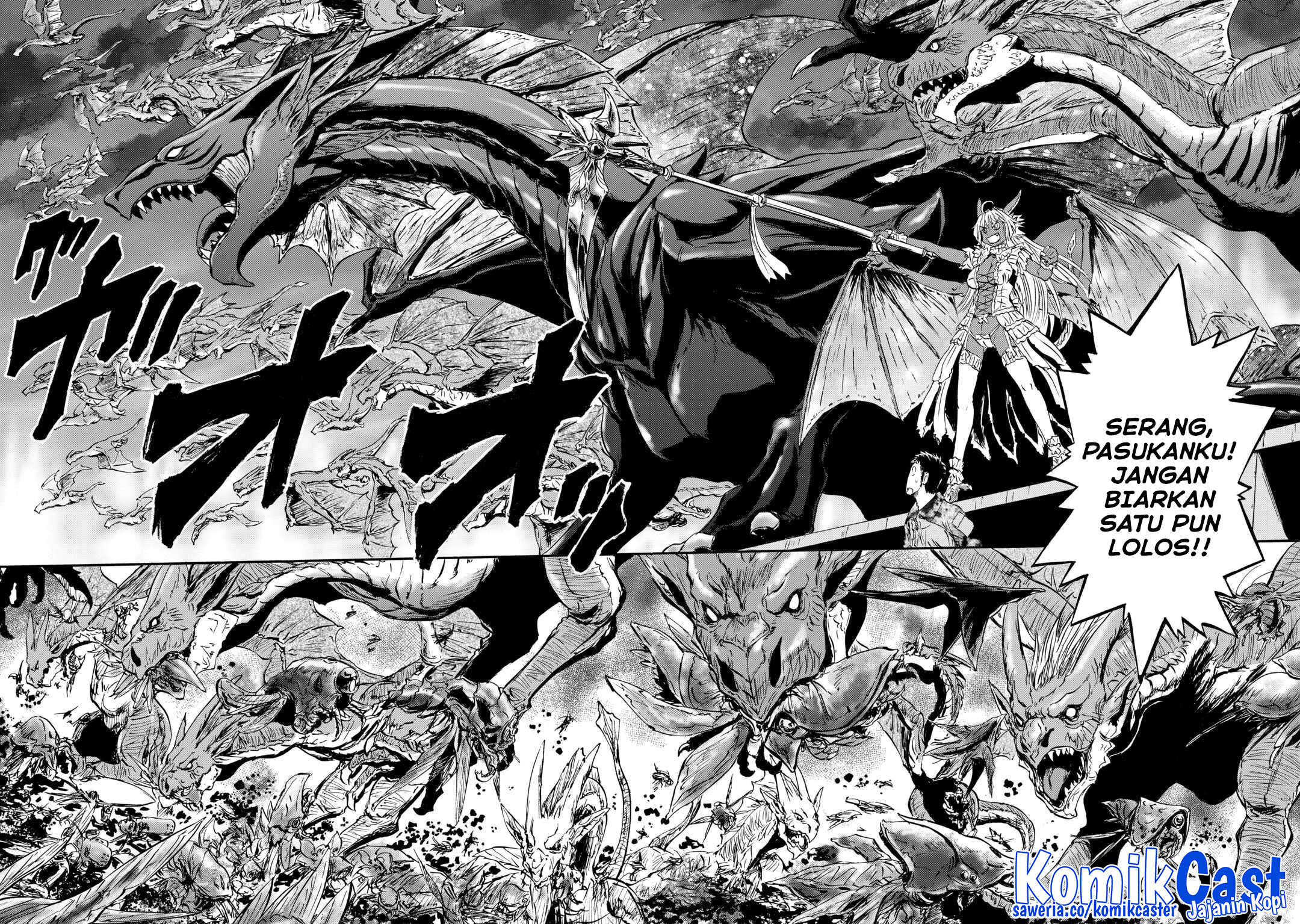 Gate – Jietai Kare no Chi nite Kaku Tatakeri Chapter 143 Gambar 25