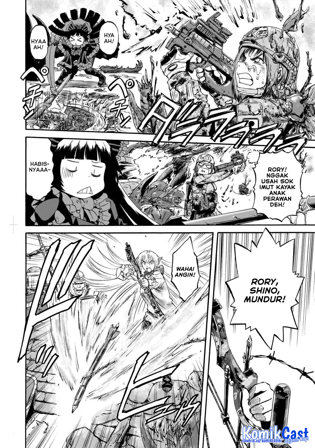 Gate – Jietai Kare no Chi nite Kaku Tatakeri Chapter 143 Gambar 6