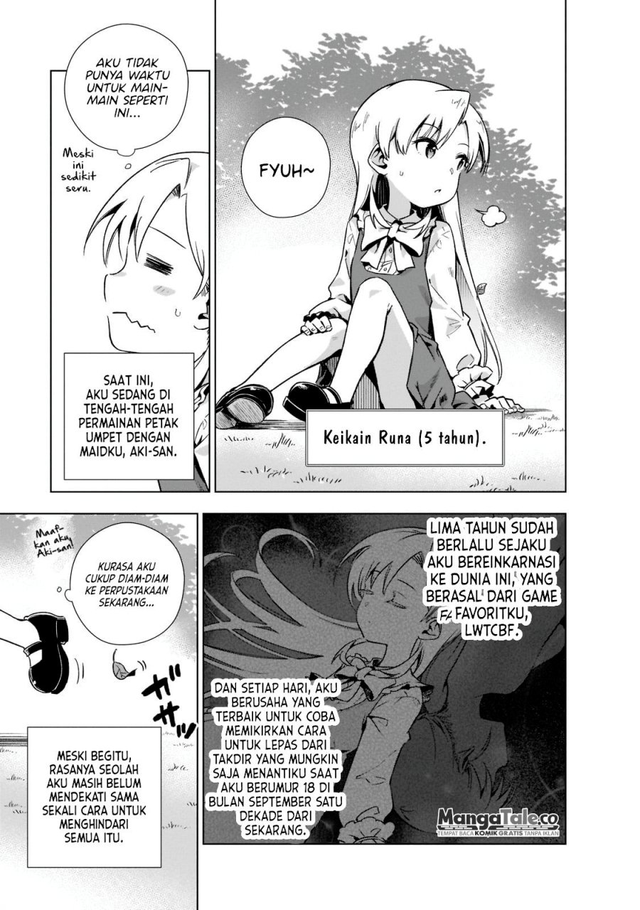 Gendai Shakai de Otome Game no Akuyaku Reijou wo suru no wa Chotto Taihen Chapter 2.1 Gambar 4