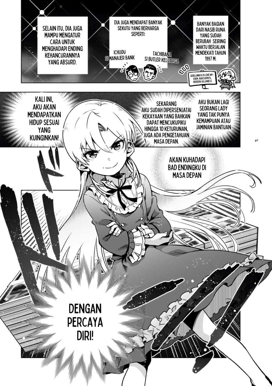 Baca Komik Gendai Shakai de Otome Game no Akuyaku Reijou wo suru no wa Chotto Taihen Chapter 4 Gambar 1