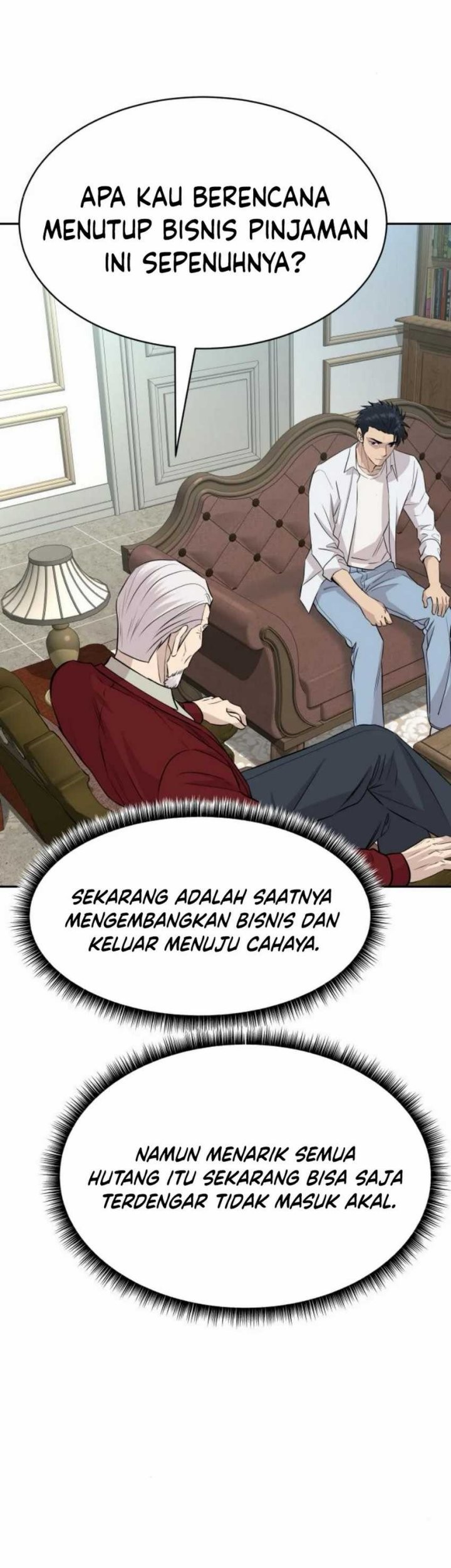 Genius Grandson of the Loan Shark King Chapter 56 Gambar 57
