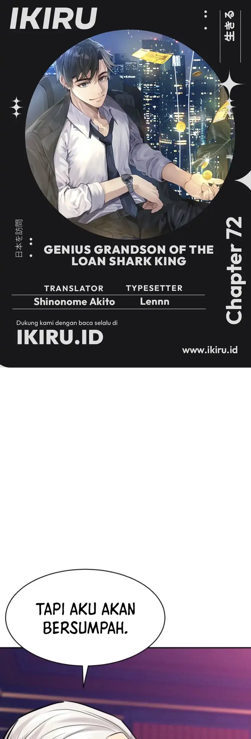 Baca Komik Genius Grandson of the Loan Shark King Chapter 72 Gambar 1