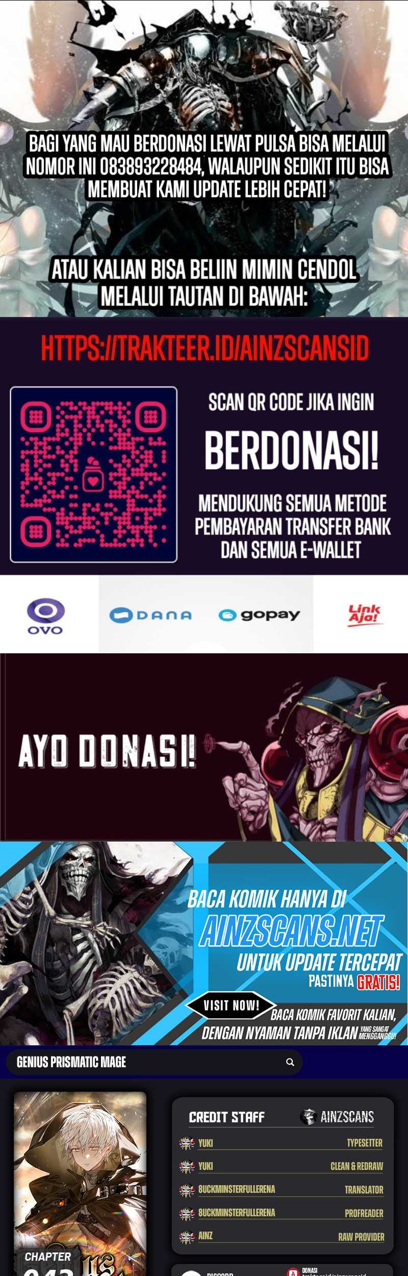 Baca Komik Genius Prismatic Mage Chapter 43 Gambar 1