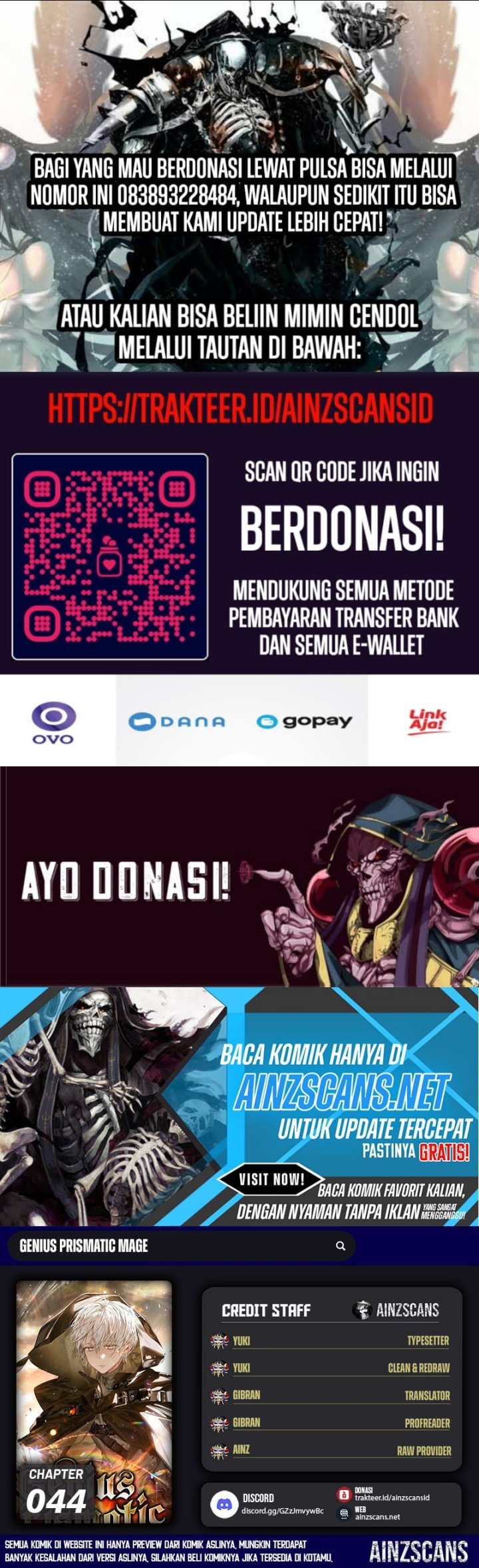 Baca Komik Genius Prismatic Mage Chapter 44 Gambar 1