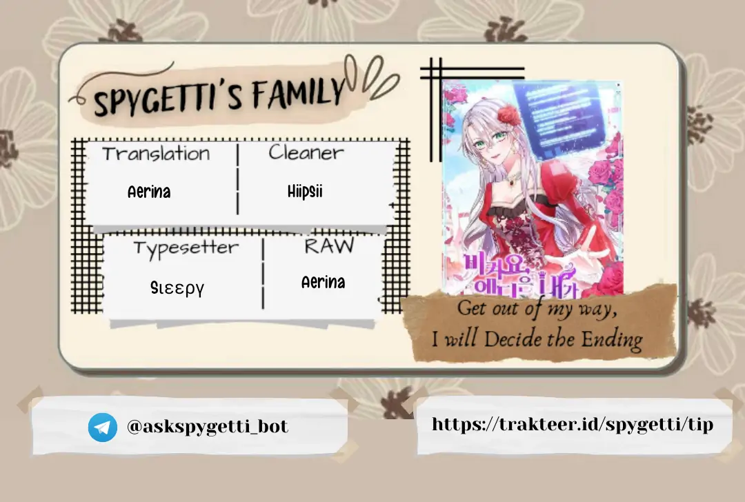 Baca Komik Get out of my way, I will Decide the Ending Chapter 30 Gambar 1