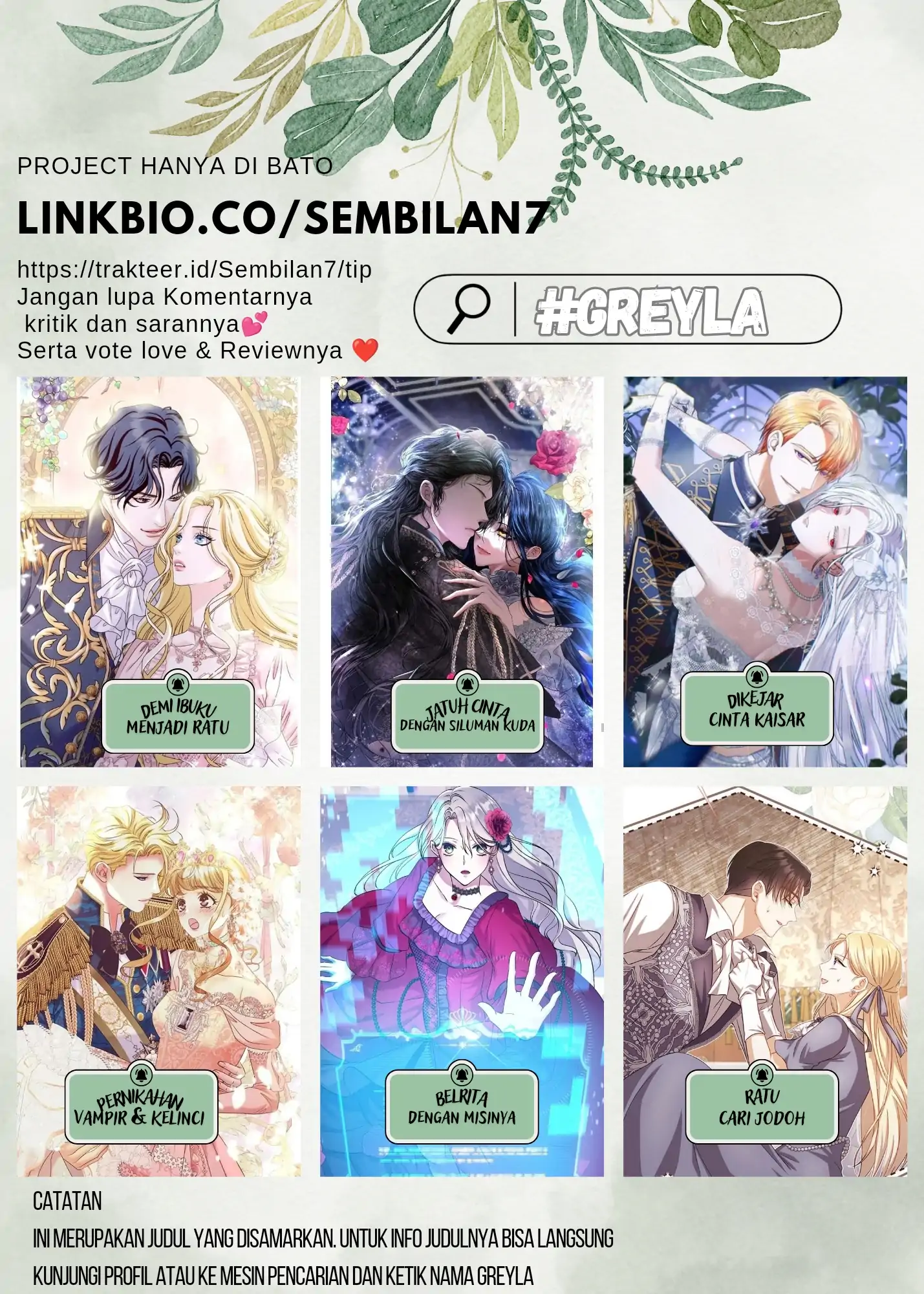 Get out of my way, I will Decide the Ending Chapter 50 Gambar 115