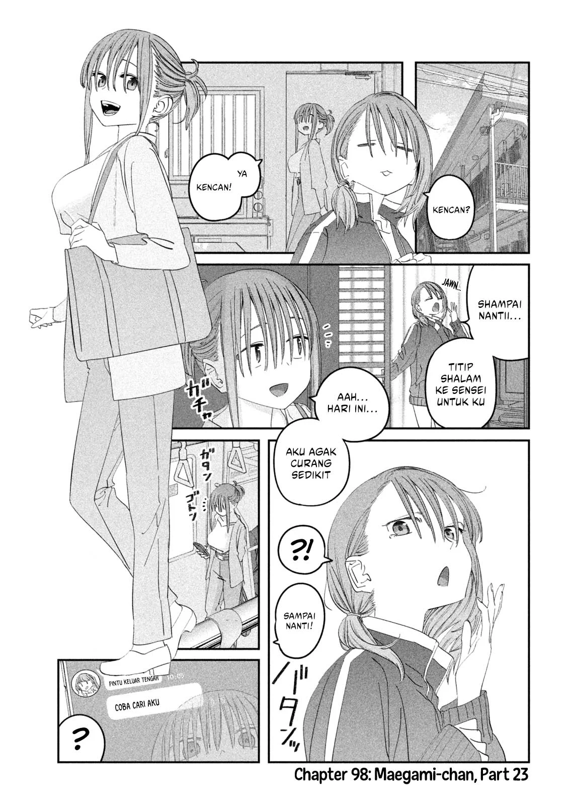 Baca Komik Getsuyoubi no Tawawa (Serialization) Chapter 98 Gambar 1