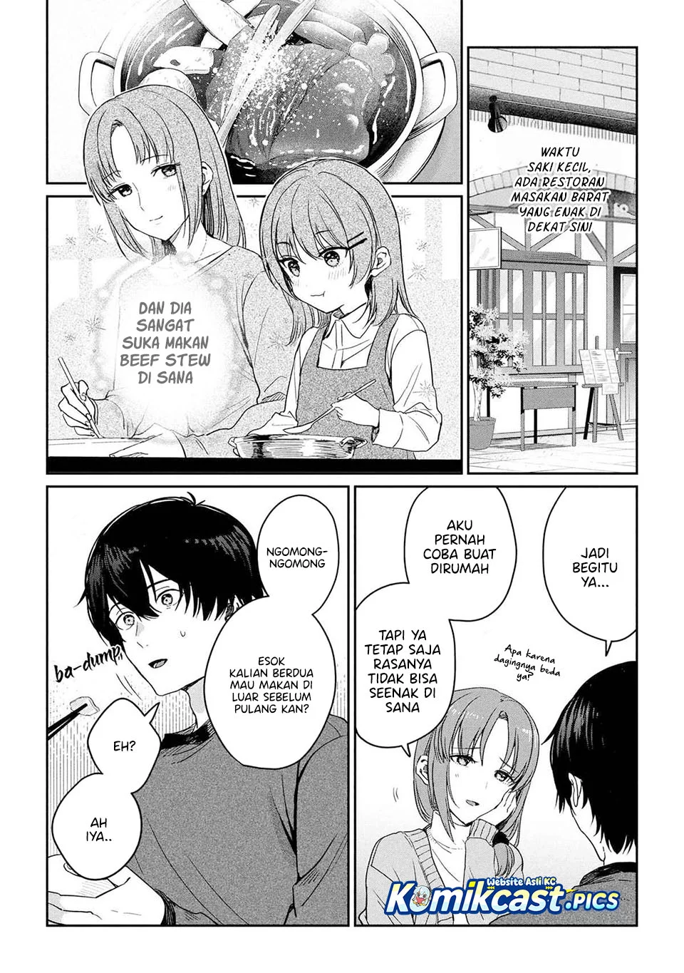 Gimai Seikatsu Chapter 32.1 Gambar 4