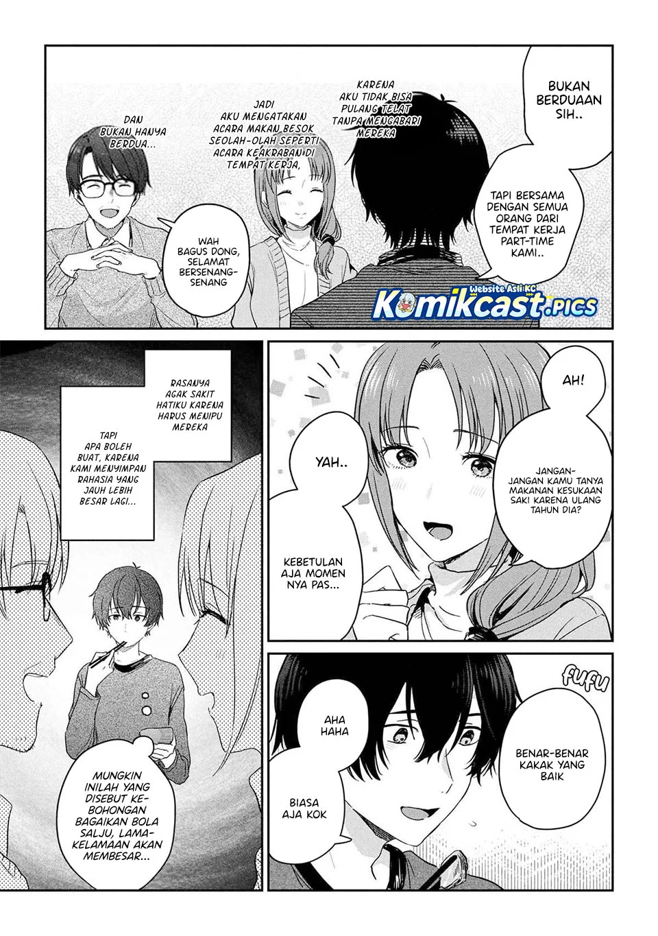 Gimai Seikatsu Chapter 32.1 Gambar 5