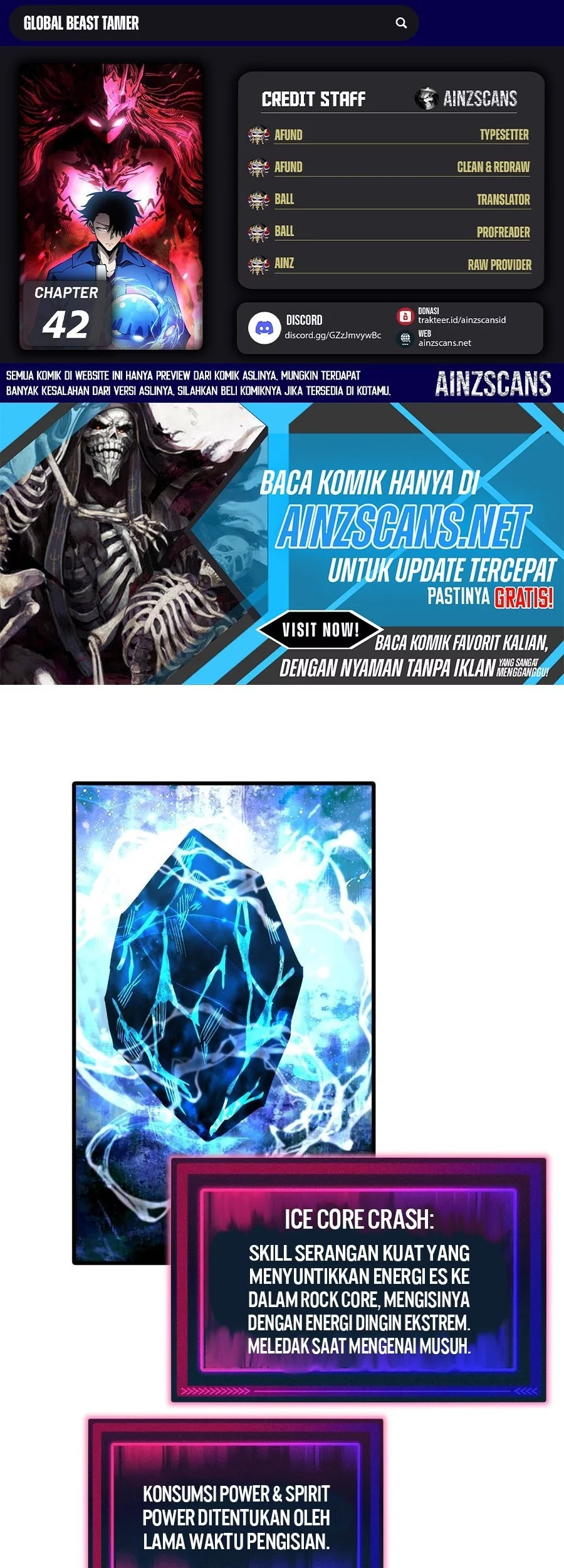 Baca Komik Global Beast Tamer: I Can See the Path of Evolution Chapter 42 Gambar 1