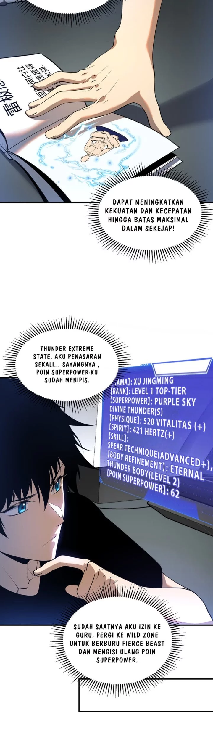 Global Superpowers: Awakening the Zixiao Divine Thunder at the Beginning Chapter 17 Gambar 33