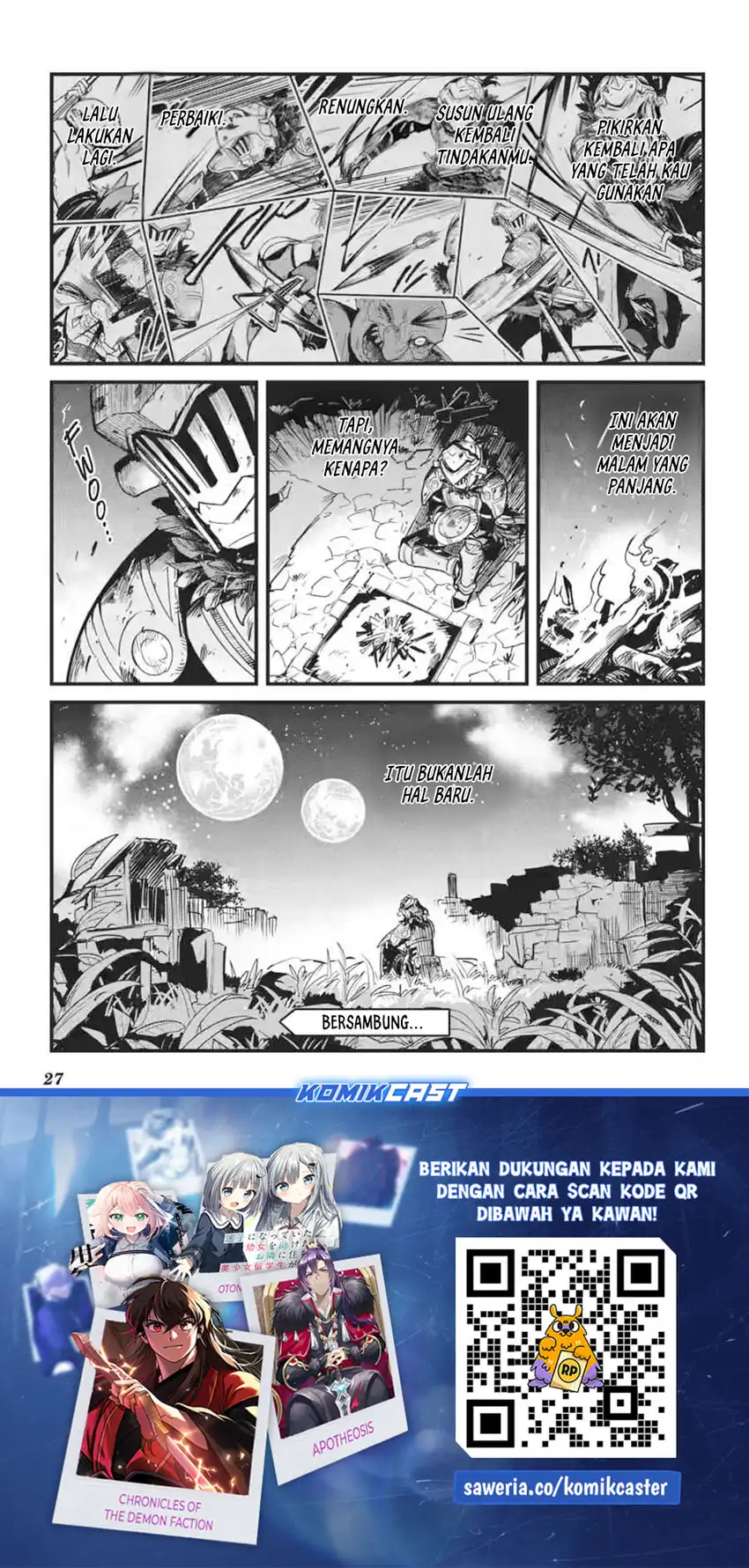 Goblin Slayer Side Story: Year One Chapter 122 Gambar 28