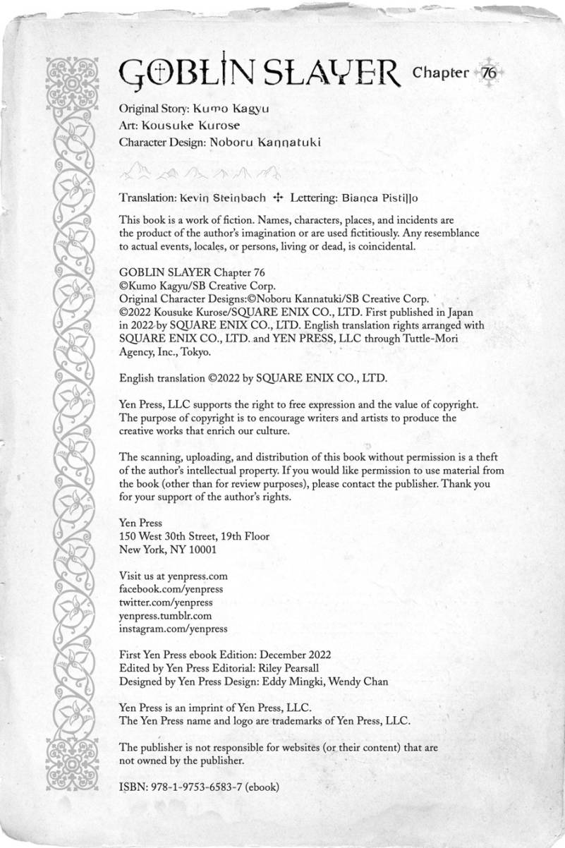 Goblin Slayer Chapter 76 Gambar 29
