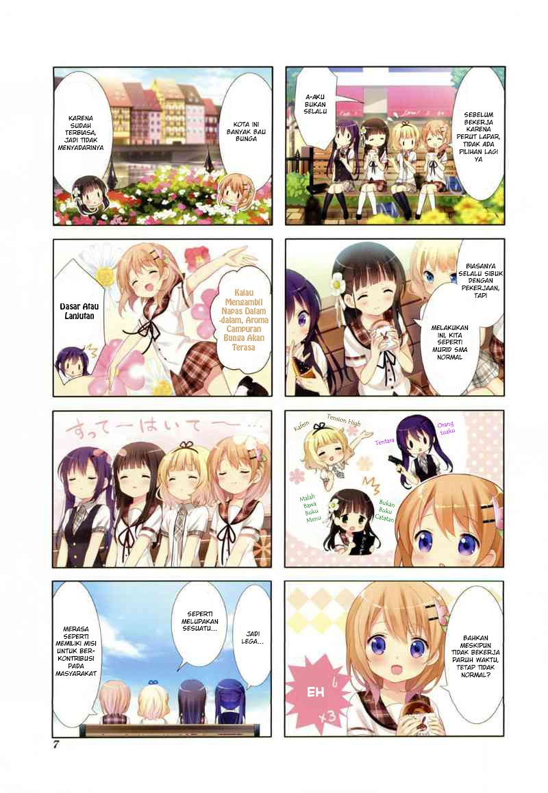 Gochuumon wa Usagi desu ka? Chapter 14 Gambar 4