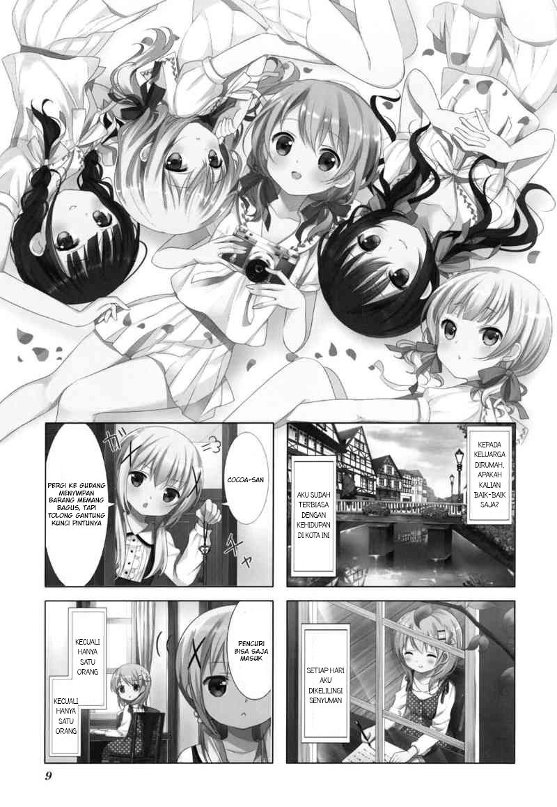 Baca Komik Gochuumon wa Usagi desu ka? Chapter 15 Gambar 1