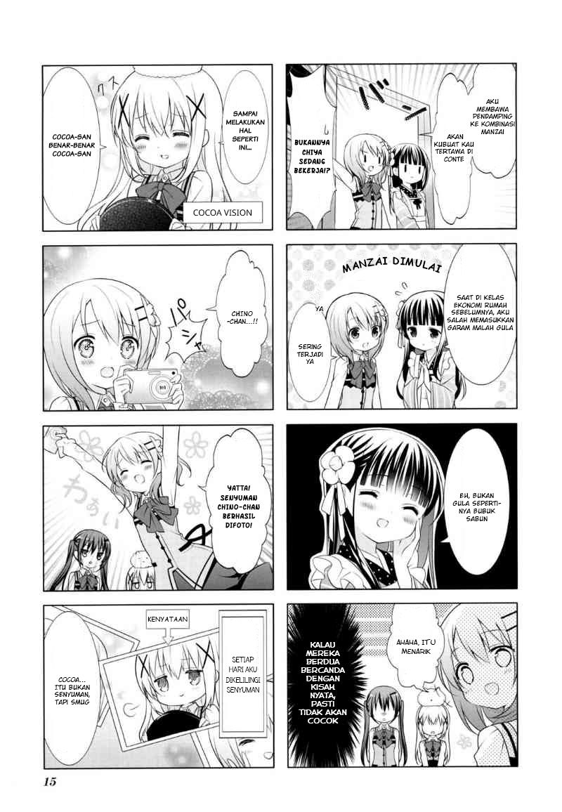 Gochuumon wa Usagi desu ka? Chapter 15 Gambar 7