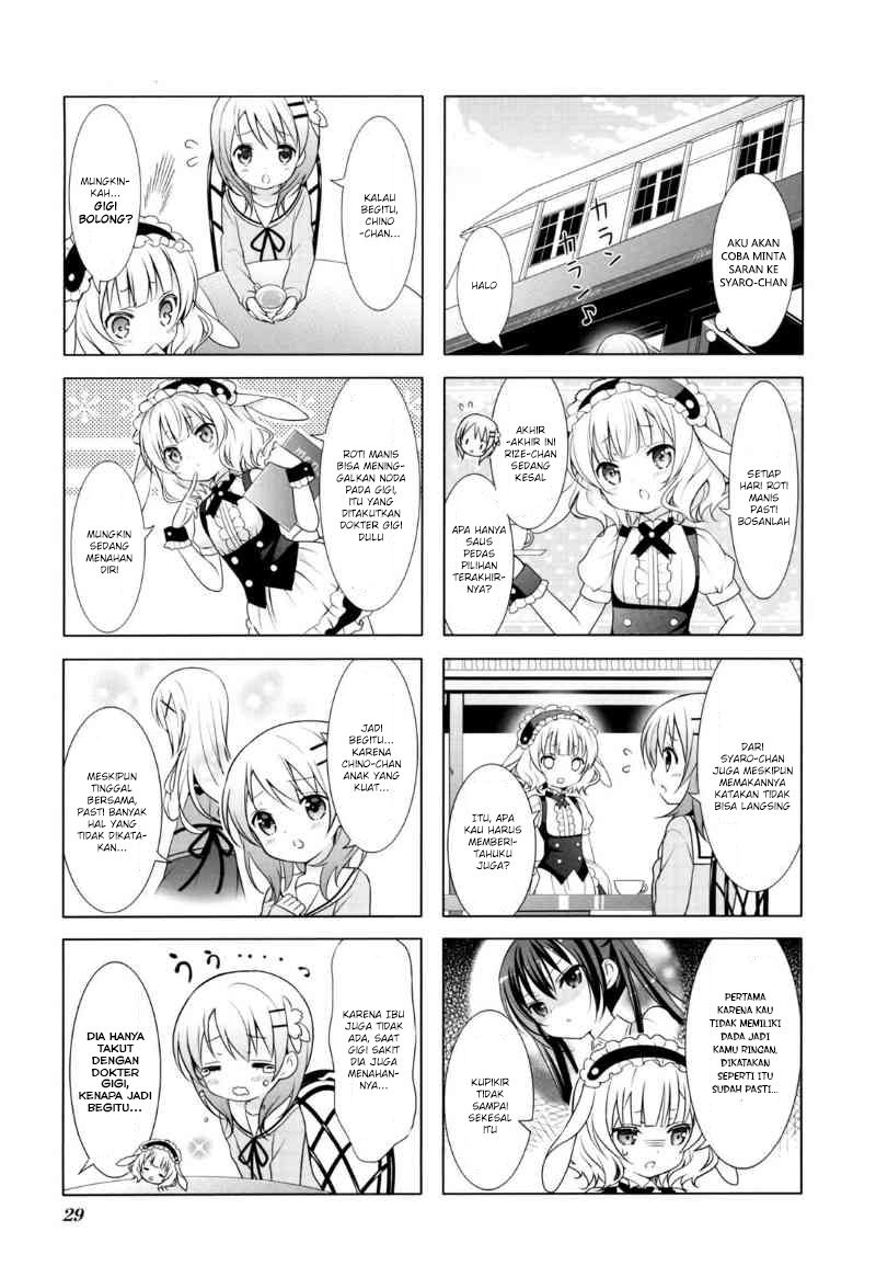 Gochuumon wa Usagi desu ka? Chapter 17 Gambar 3