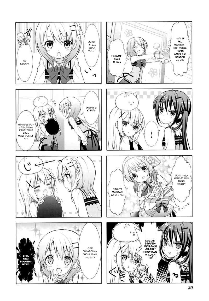 Gochuumon wa Usagi desu ka? Chapter 17 Gambar 4
