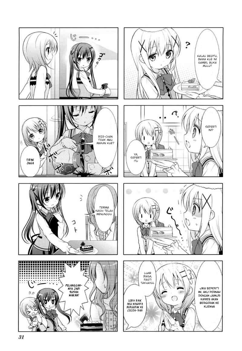Gochuumon wa Usagi desu ka? Chapter 17 Gambar 5