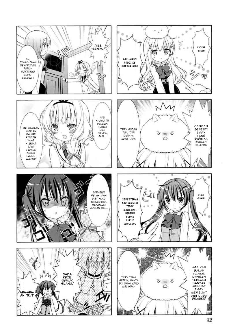 Gochuumon wa Usagi desu ka? Chapter 17 Gambar 6