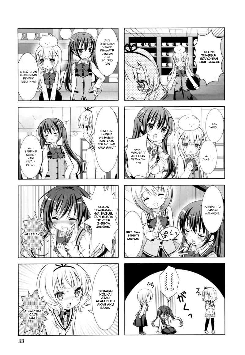 Gochuumon wa Usagi desu ka? Chapter 17 Gambar 7