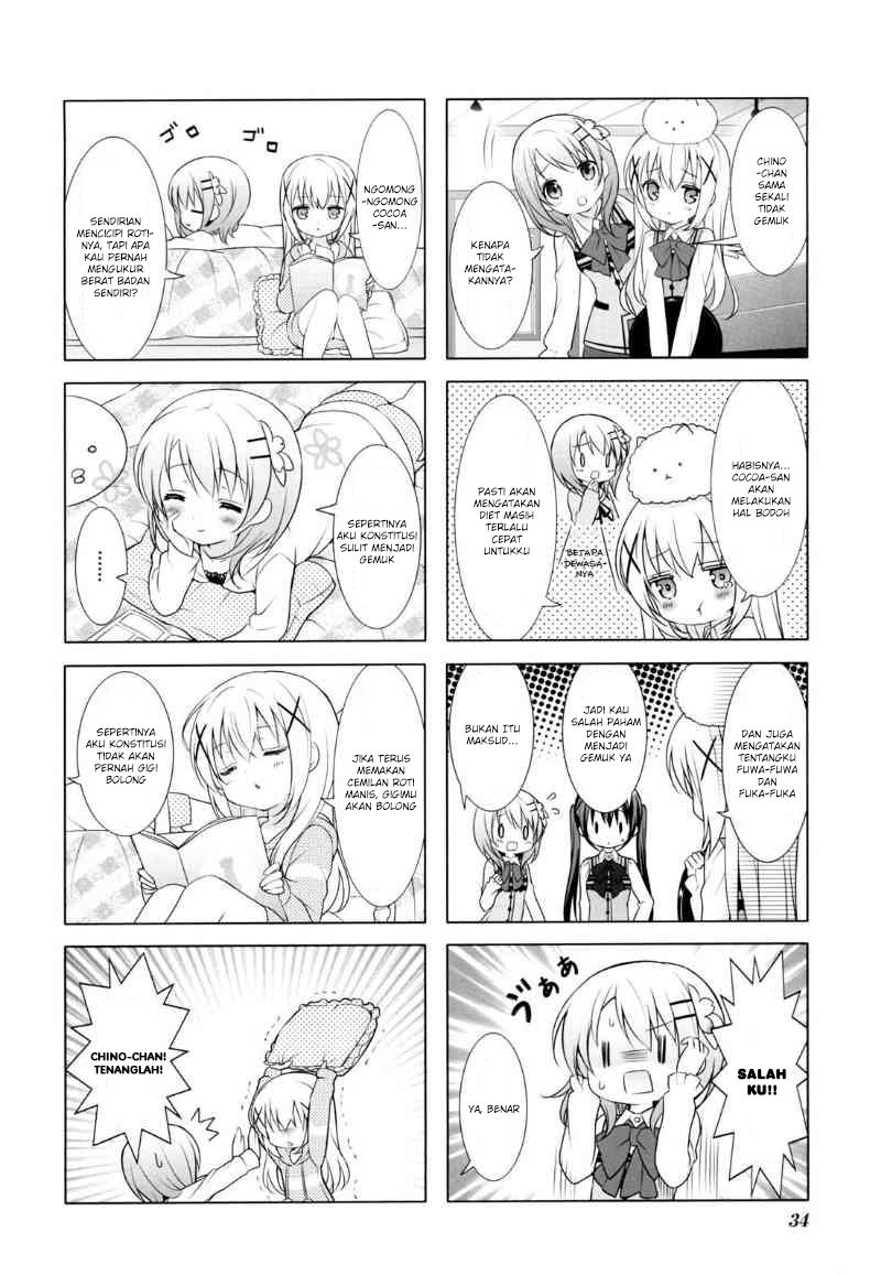 Gochuumon wa Usagi desu ka? Chapter 17 Gambar 8
