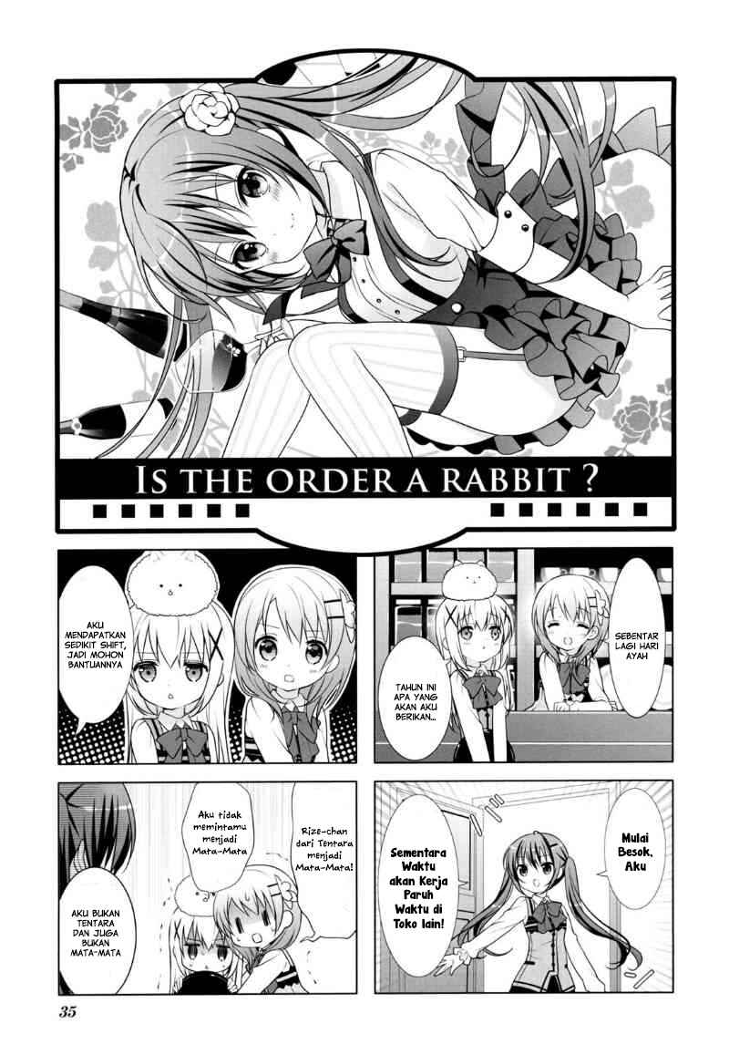 Baca Komik Gochuumon wa Usagi desu ka? Chapter 19 Gambar 1