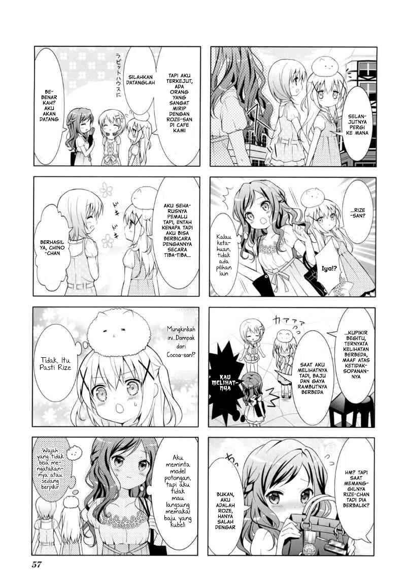 Gochuumon wa Usagi desu ka? Chapter 21 Gambar 7