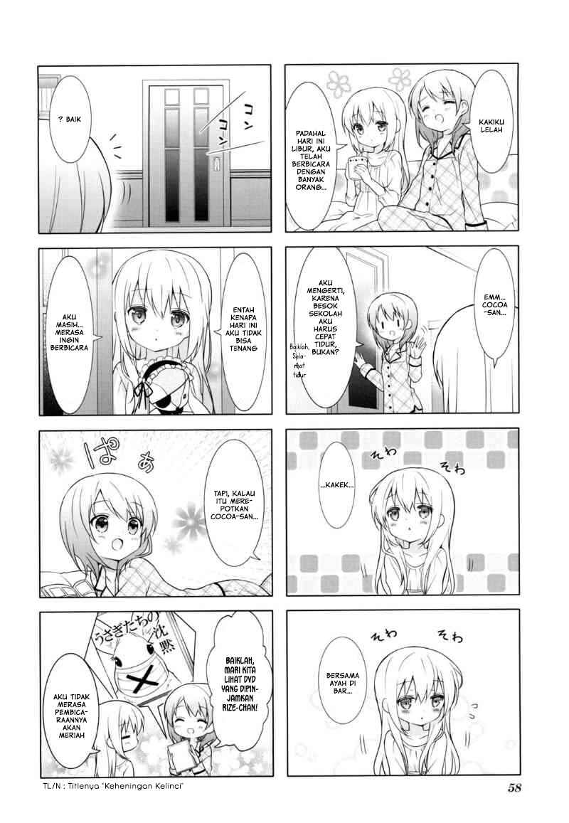 Gochuumon wa Usagi desu ka? Chapter 21 Gambar 8