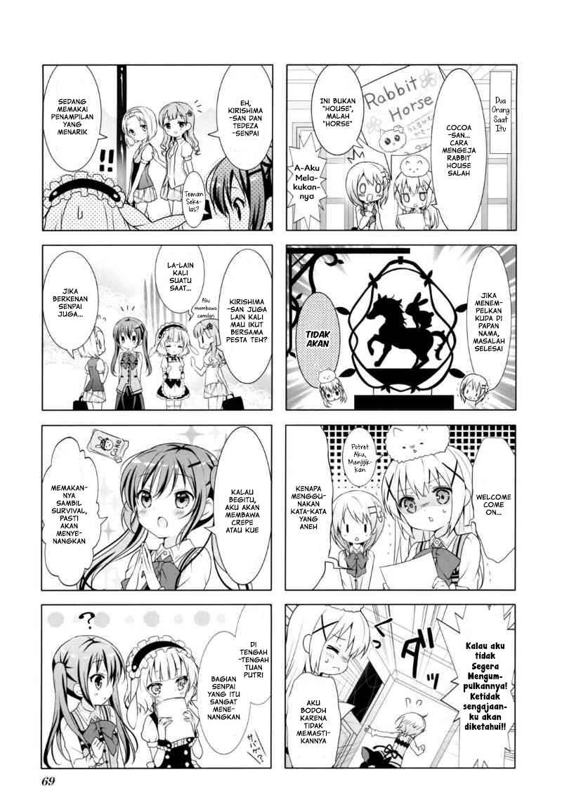 Gochuumon wa Usagi desu ka? Chapter 23 Gambar 3