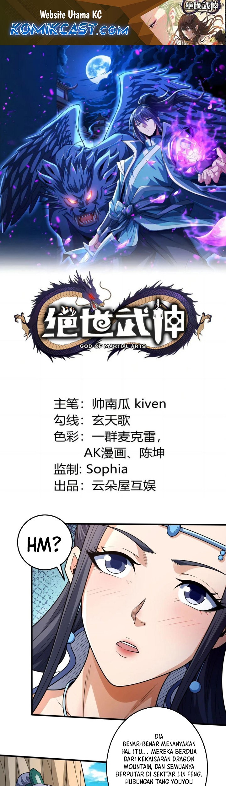 Baca  God of Martial Arts Chapter 807 Gambar 2