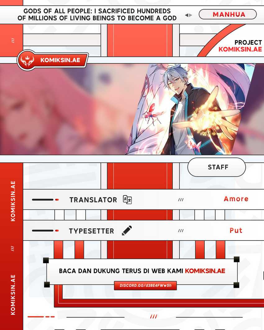 Baca Komik Gods of All People: I Sacrificed Hundreds of Millions of Living Beings To Become a God Chapter 29 Gambar 1
