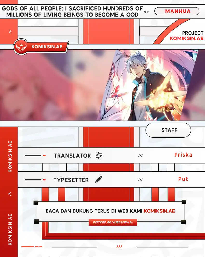 Baca Komik Gods of All People: I Sacrificed Hundreds of Millions of Living Beings To Become a God Chapter 85 Gambar 1